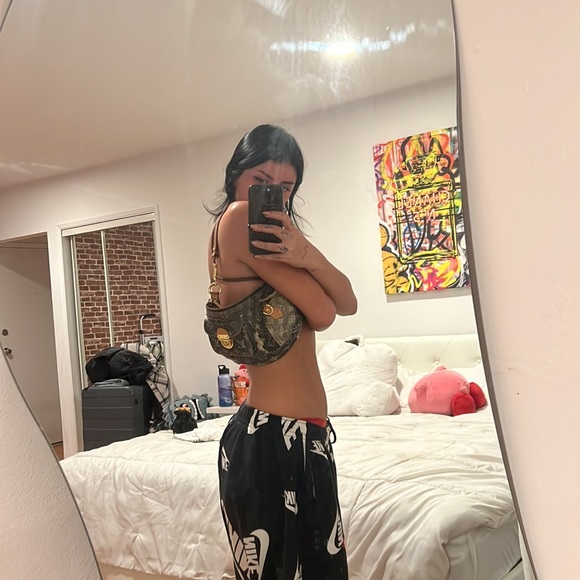 Authentic Louis Vuitton vintage rare denim shoulder bag y2k - Picture 9 of 9